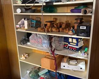 Wood toys and other items