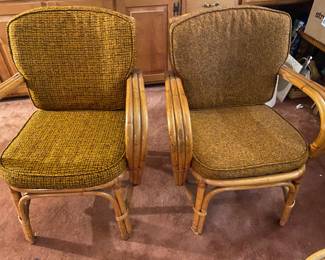 Vintage rattan furniture