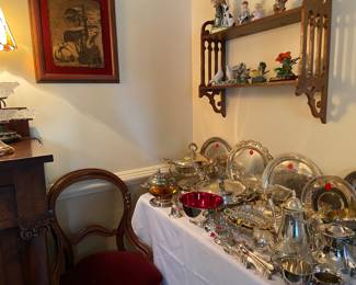 Silver plate items
