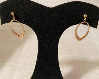 14 KT gold earrings