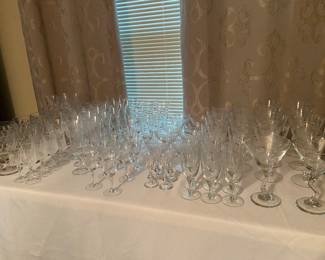 Crystal glasses