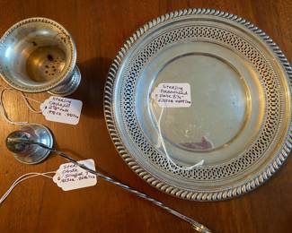 Sterling silver items