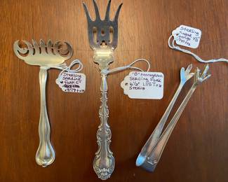 Sterling silver forks