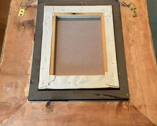 Back of frame
