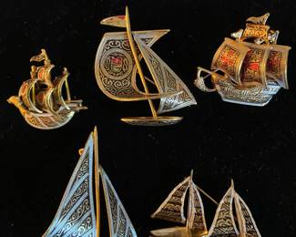 Ship pins, Made in Spain