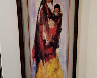 Signed DeGrazia lithograph