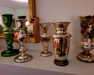 Vintage Mercury glass