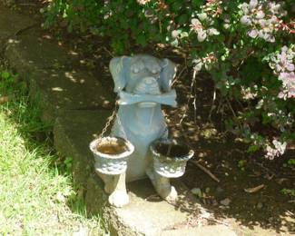dog planter