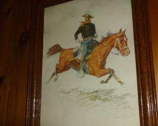 Fredrick Remington print