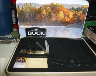 Buck knife (2nd is missing)