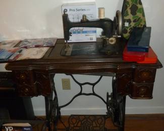 antique sewing machine