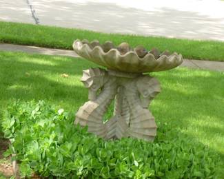 Nice birdbath