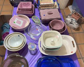 Various Baking and Serving Dishes