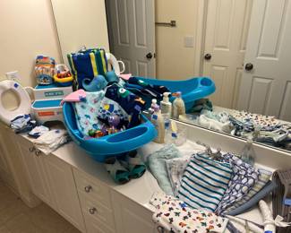 Baby bathroom accessories
