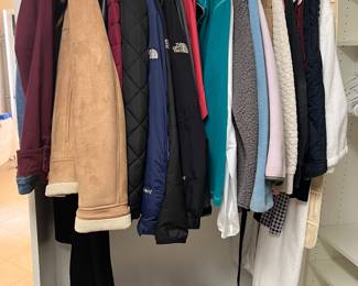 Ladies size s jackets, accessories