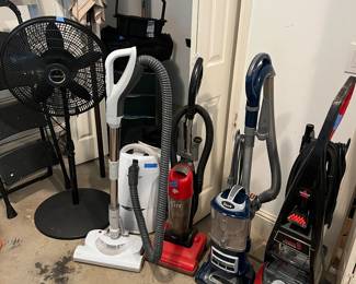 Vacuums, fans