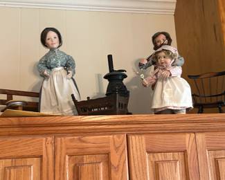 Little House On the Prairie Porcelain Dolls (SET)