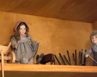 Little House On the Prairie Porcelain Dolls (SET)