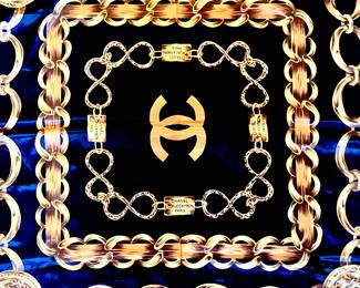 Chanel silk scarf