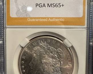 1881 S Morgan Silver Dollar MS 65 Plus