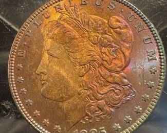 1885 Morgan Silver Dollar