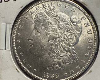 1889 Morgan Silver Dollar