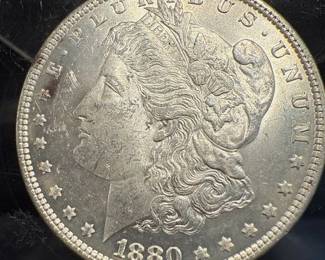 1880 Morgan Silver Dollar