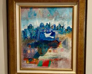 Yoel Benharrouche original oil painting
