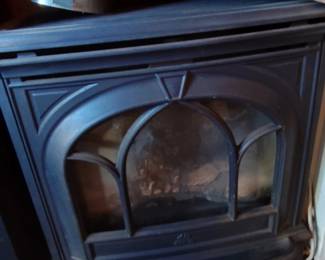 gas faux wood heater