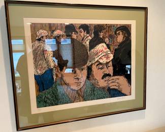 Professionally Matted and Framed Print Numbered and Signed