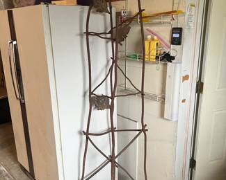 Handcrafted Metal Garden Sculpture