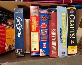 Vintage Computer Programs for Digital Graphic Arts and Games