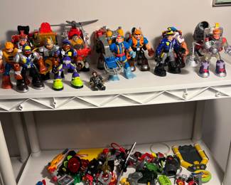 Retro 90s Fisher PricE IMAGINEX Figures and Accessories