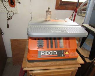 Rigid drum and belt sander combo