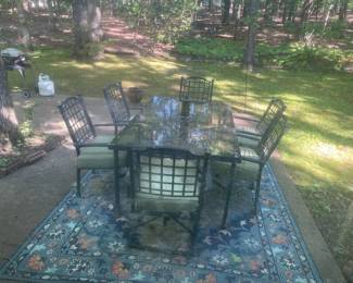 patio furniture & pots & misc.