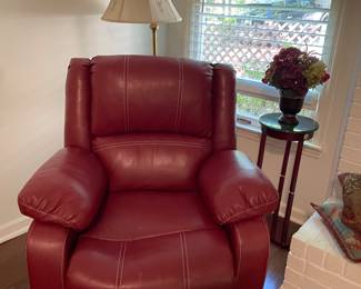 leather recliner