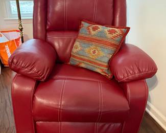 Red Rocker Recliner