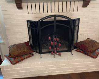 misc. fireplace decor