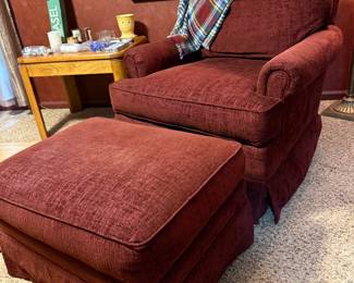 Chair with Ottoman
