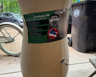 Rain Barrel with Diverter