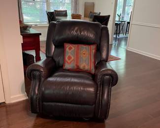 leather recliner