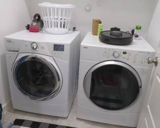 Washer and dryer