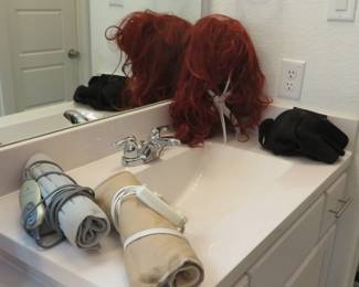 Red wig