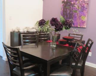 Table and chairs