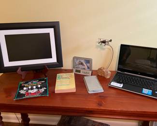 desk & electronics