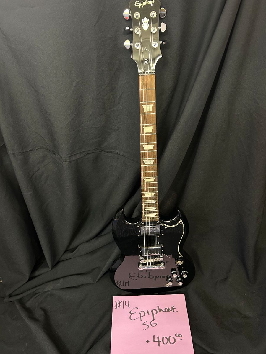 Epiphane SG $400
Available for purchase before sale date. Call Bill Anderson 615-585-9301