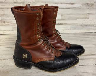 Double H Boot Company Lacer Boots Men’s Size 11.5 Man Made Lining