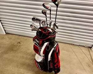 MacGregor M65T Full Golf Club Set Right Handed Regular Flex Shafts Carry Bag Included