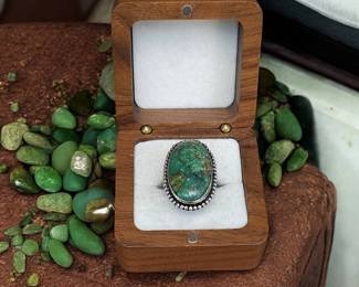 Chrysoprase Ring Tested