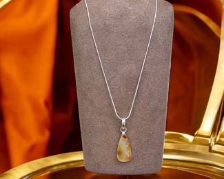 Oblong Mookaite Necklace Tested
